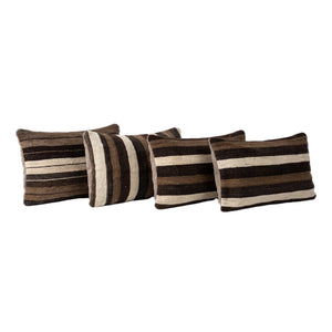 Turkish Kilim Pillow Cover Set of 4 | 16'' x 24'' - left angle