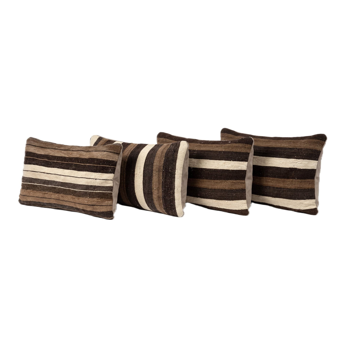 Turkish Kilim Pillow Cover Set of 4 | 16'' x 24'' - right angle