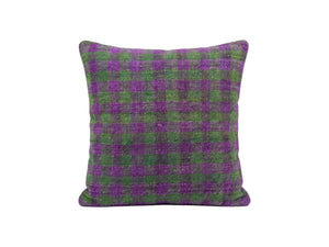Turkish Kilim Pillow Cover | 16'' x 16'' - front view