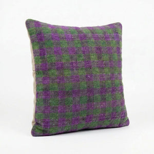 Turkish Kilim Pillow Cover | 16'' x 16'' - left angle