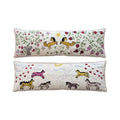 Uzbek Suzani Bedding Pillow Cover Set of 2 | 18'' x 54'' - front view