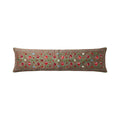 Uzbek Suzani Bedding Pillow Cover | 18'' x 74'' - front view