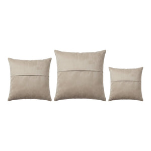 Turkish Kilim Pillow Cover Set of 3 - back with hidden zipper