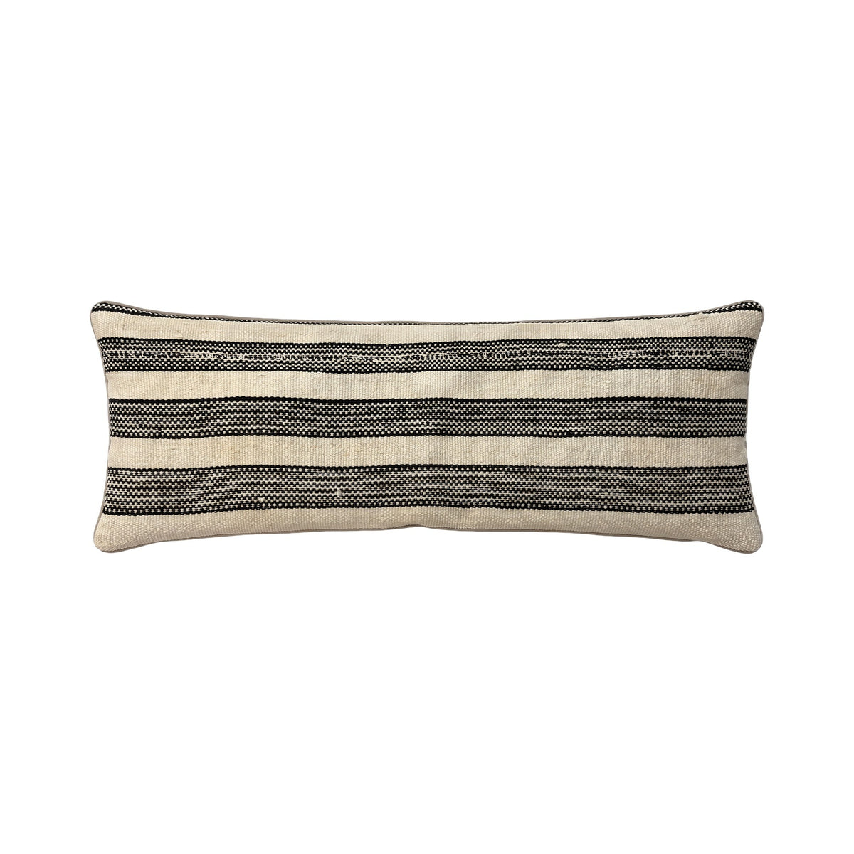 Turkish Kilim Bedding Pillow Cover | 16'' x 48'' - front view