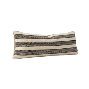 Turkish Kilim Bedding Pillow Cover | 16'' x 48'' - left angle