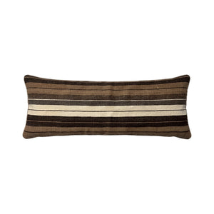 Turkish Kilim Bedding Pillow Cover | 15'' x 43'' - front view