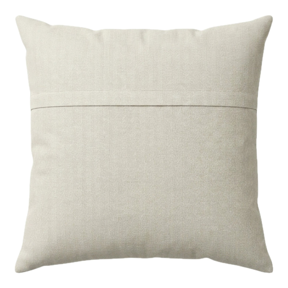 Uzbek Suzani Pillow Cover | 22'' x 24'' - back with hidden zipper