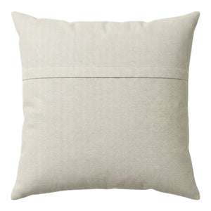 Uzbek Suzani Pillow Cover | 22'' x 24'' - back with hidden zipper