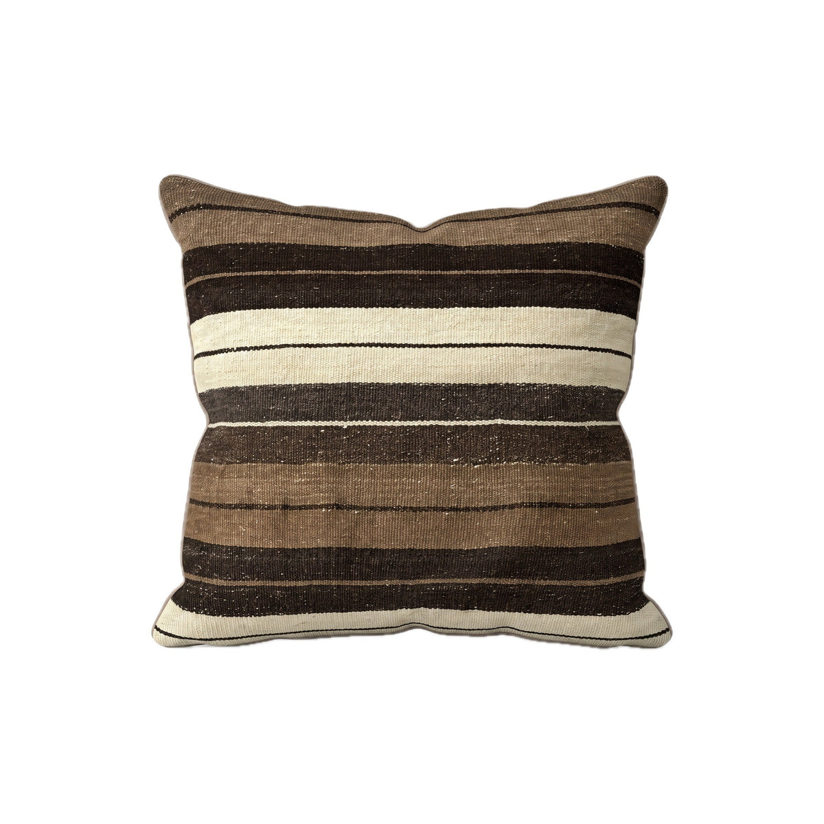 Turkish Kilim Pillow Cover | 19'' x 19'' - front view