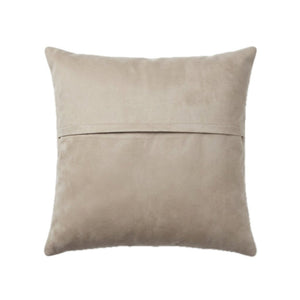 Turkish Kilim Pillow Cover | 19'' x 19'' - back with hidden zipper