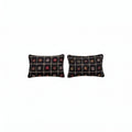 Turkish Rug Pillow Cover Set of 2 | 16'' x 24'' - front view