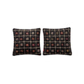Turkish Rug Pillow Cover Set of 2 | 24'' x 24'' - front view