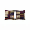 Turkish Rug Pillow Cover Set of 2 | 19'' x 19'' - front view