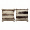 Turkish Rug Pillow Cover Set of 2 | 24'' x 24'' - front view
