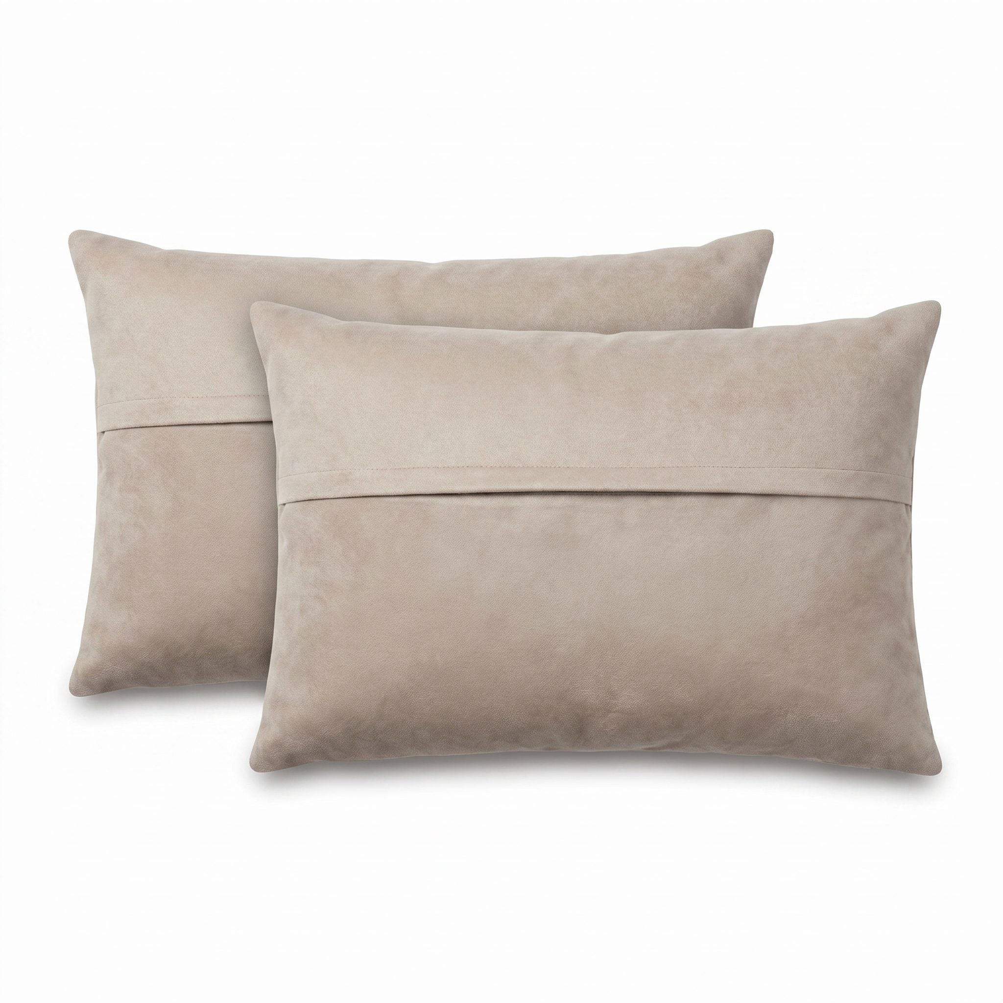 Turkish Rug Pillow Cover Set of 2 | 16'' x 24'' - back with hidden zipper