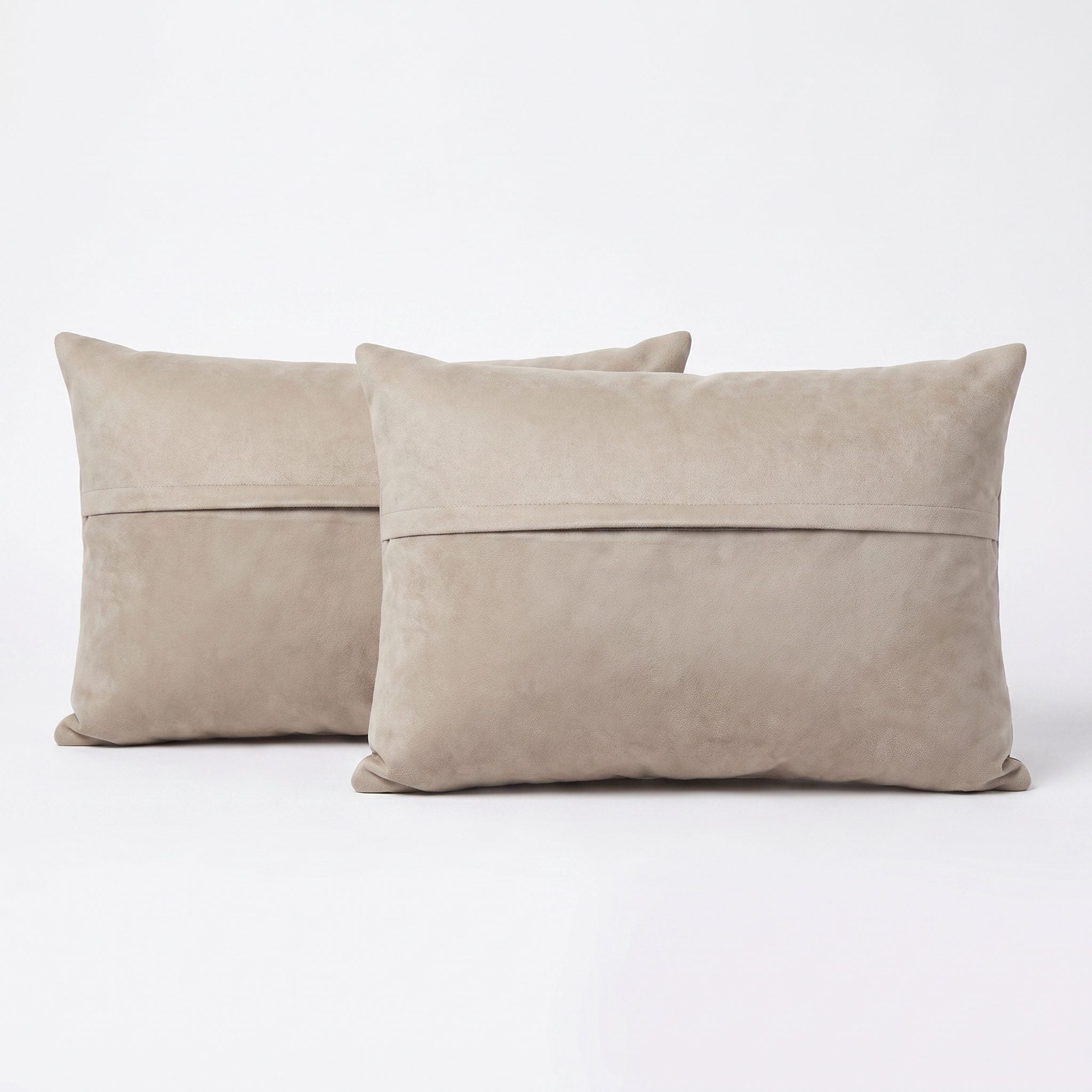 Turkish Rug Pillow Cover Set of 2 | 16'' x 24'' - back with hidden zipper