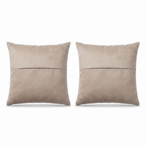 Turkish Rug Pillow Cover Set of 2 | 19'' x 20'' - back with hidden zipper
