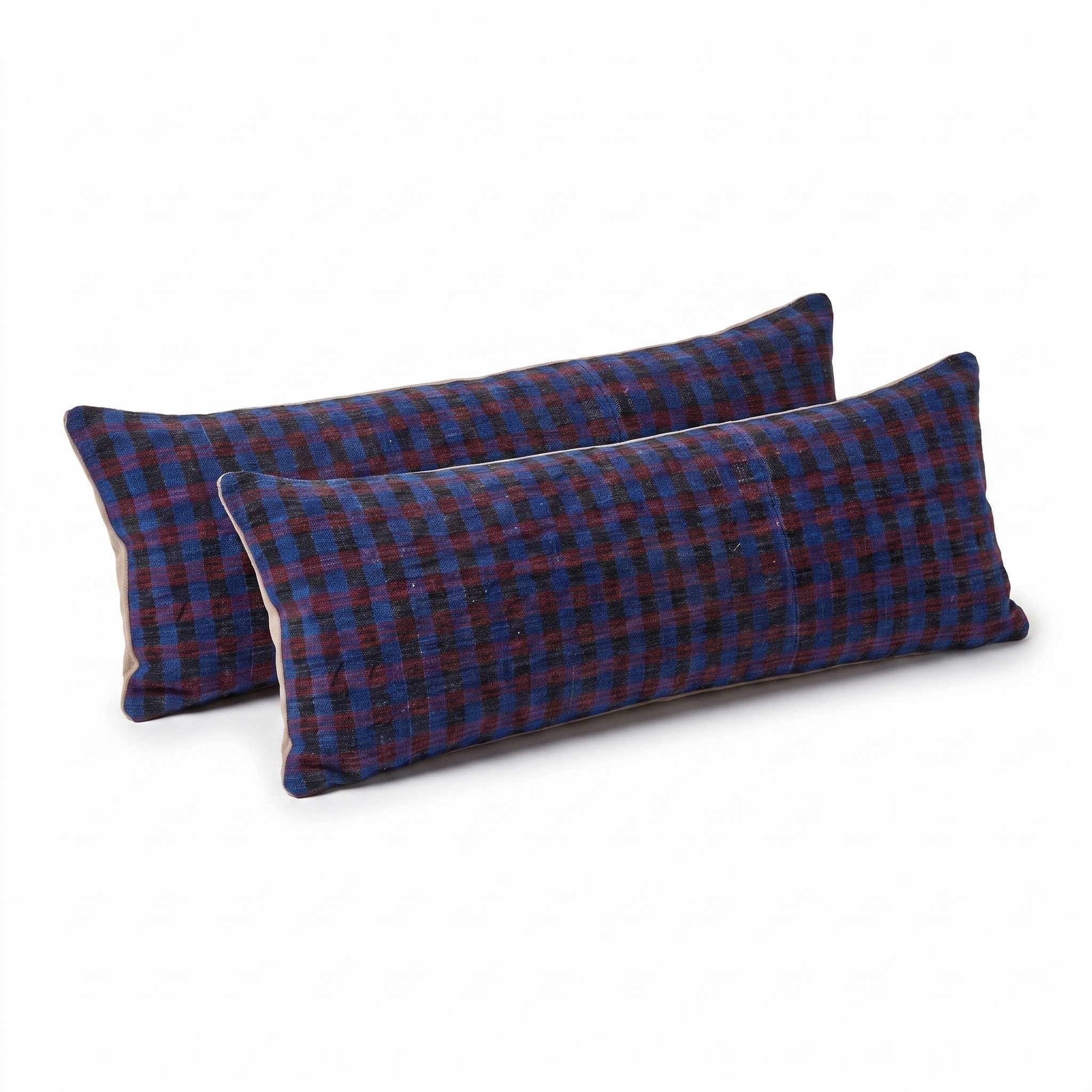 Turkish Rug Bedding Pillow Cover Set of 2 | 16'' x 46'' - right angle
