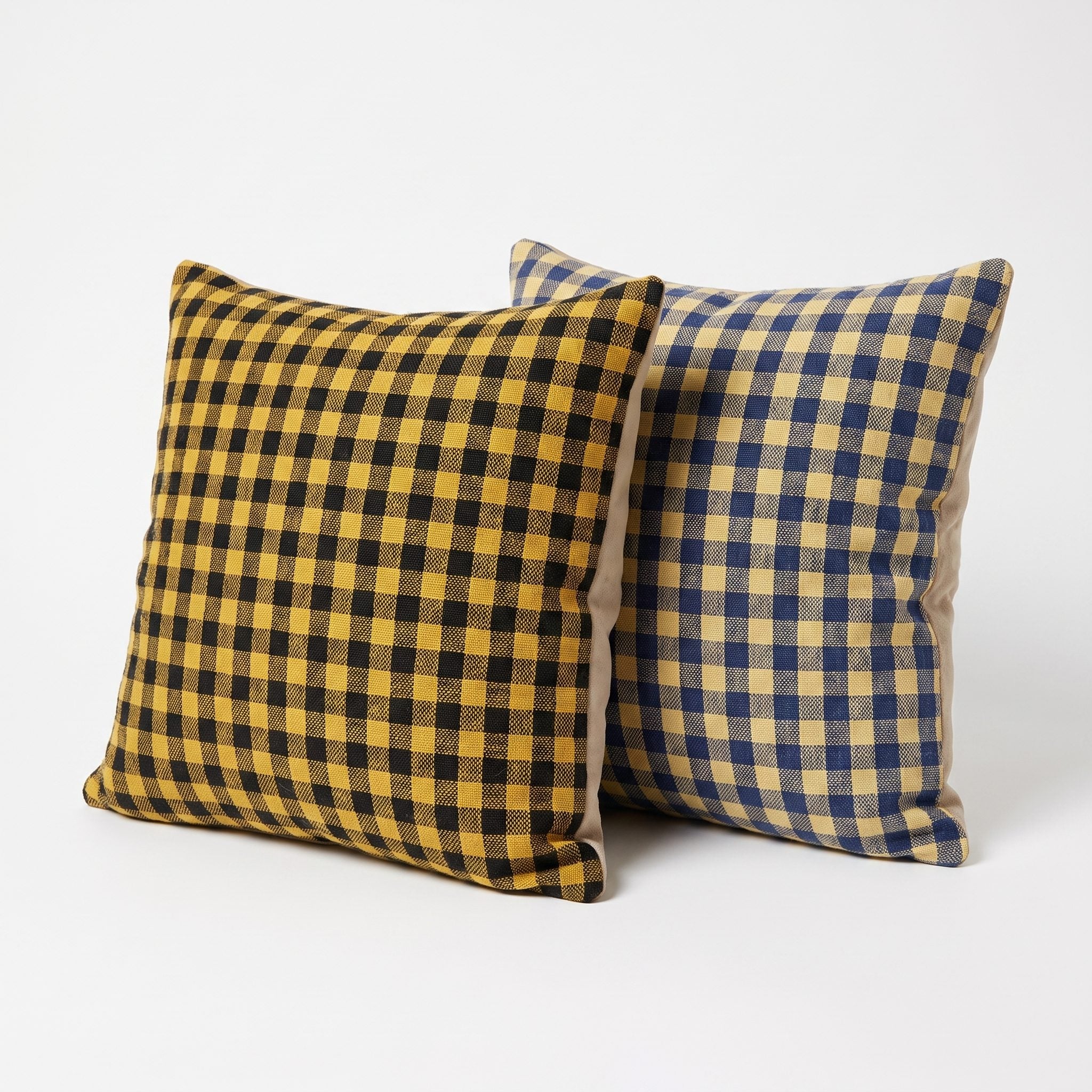Turkish Rug Pillow Cover Set of 2 | 16'' x 16'' - left angle