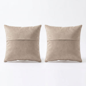 Turkish Rug Pillow Cover Set of 2 | 16'' x 16'' - back with hidden zipper