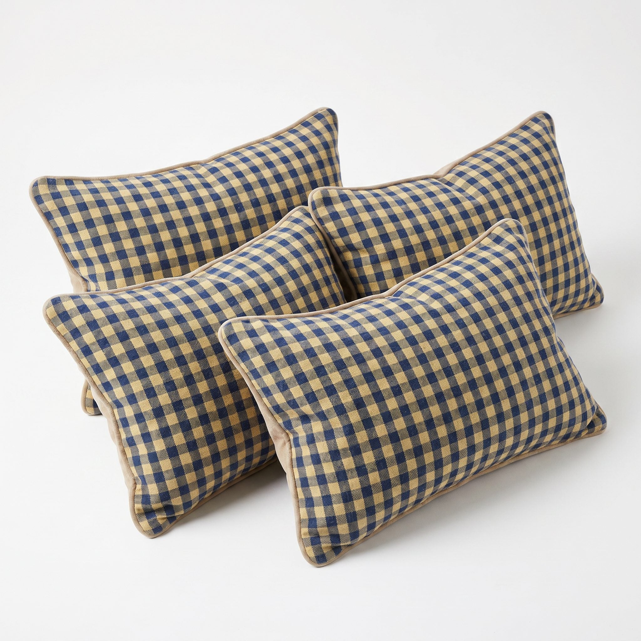 Turkish Rug Pillow Cover Set of 4 | 15'' x 24'' - right angle