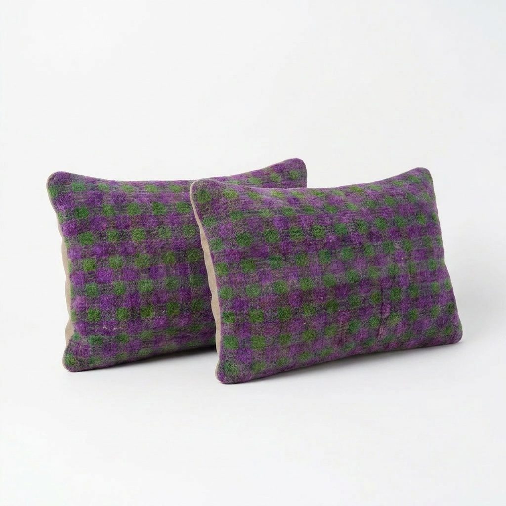 Turkish Kilim Pillow Cover Set of 2 | 16'' x 24'' - right angle