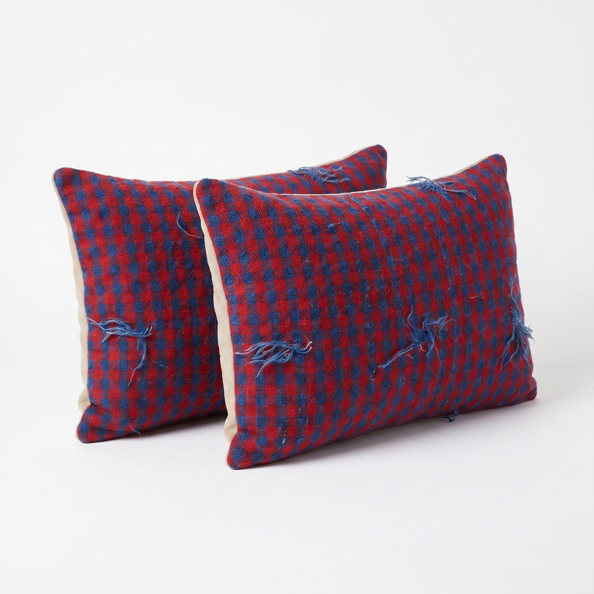 Turkish Rug Pillow Cover Set of 2 | 15'' x 23'' - right angle