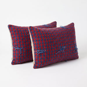 Turkish Rug Pillow Cover Set of 2 | 15'' x 23'' - right angle