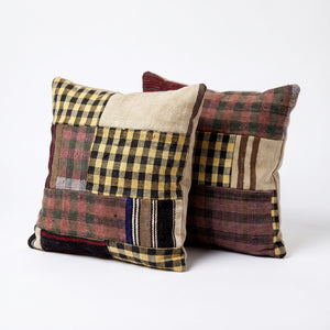 Turkish Rug Pillow Cover Set of 2 | 20'' x 20'' - left angle