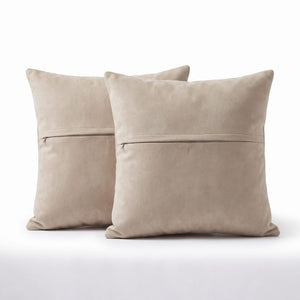 Turkish Rug Pillow Cover Set of 2 | 20'' x 20'' - back with hidden zipper