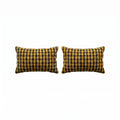 Turkish Rug Pillow Cover Set of 2 | 16'' x 24'' - front view