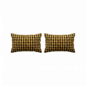 Turkish Rug Pillow Cover Set of 2 | 16'' x 24'' - front view