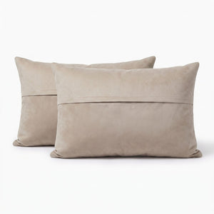 Turkish Rug Pillow Cover Set of 2 | 16'' x 24'' - back with hidden zipper