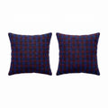 Turkish Rug Pillow Cover Set of 2 | 19'' x 19'' - front view
