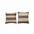 Turkish Rug Pillow Cover Set of 2 | 19'' x 19'' - front view