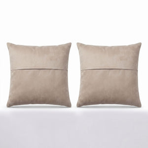 Turkish Rug Pillow Cover Set of 2 | 24'' x 24'' - back with hidden zipper