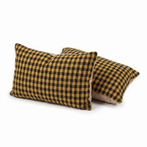 Turkish Rug Pillow Cover Set of 2 | 16'' x 24'' - left angle