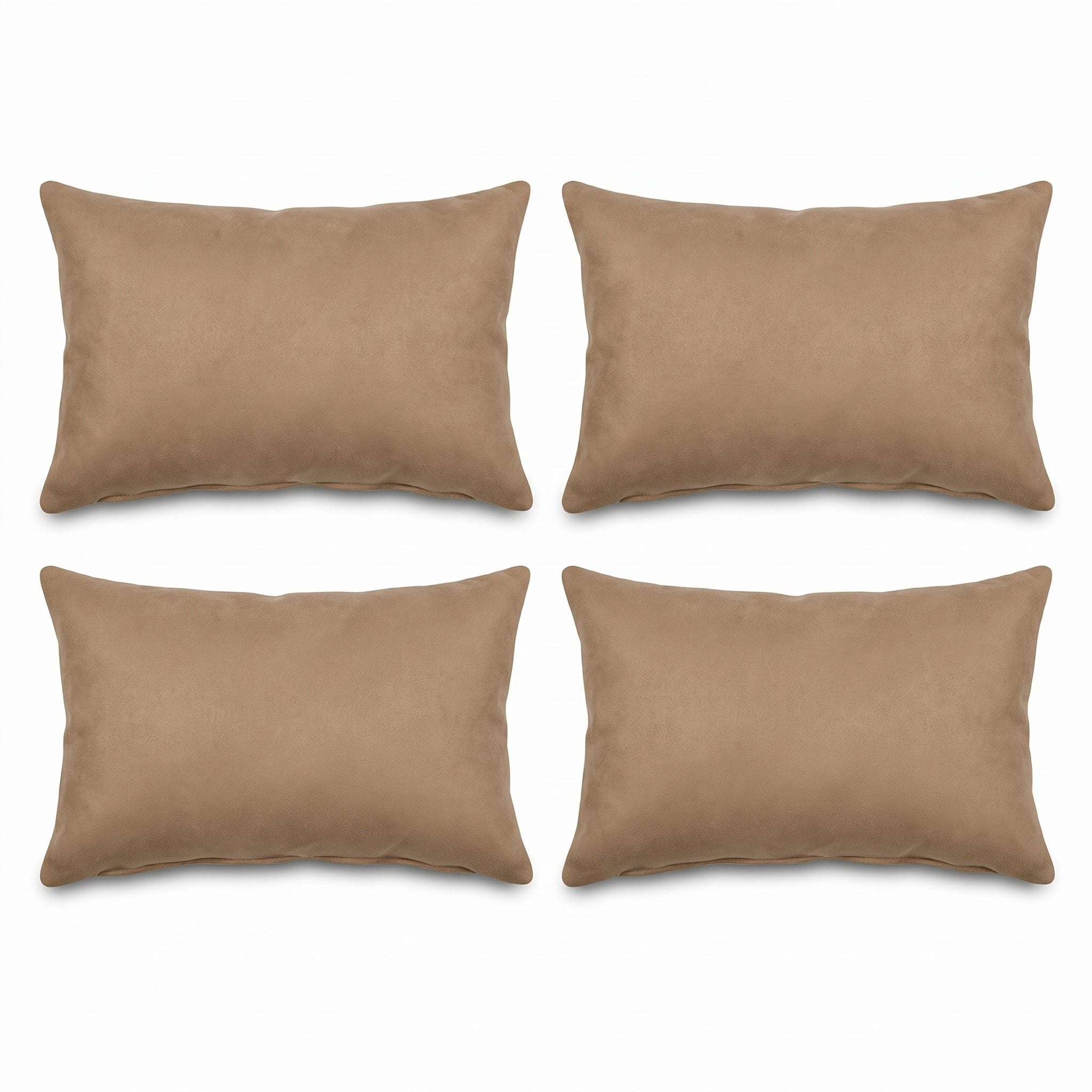 Turkish Kilim Pillow Cover Set of 4 | 16'' x 24'' - back with hidden zipper