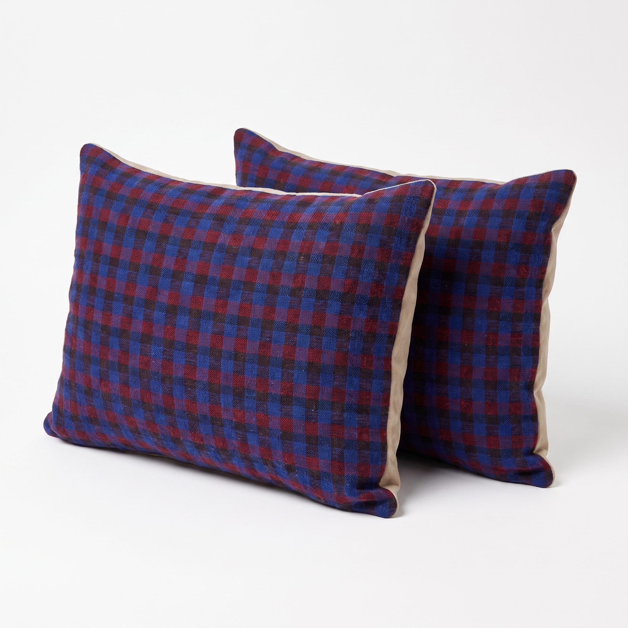 Turkish Rug Pillow Cover Set of 2 | 16'' x 24'' - left angle
