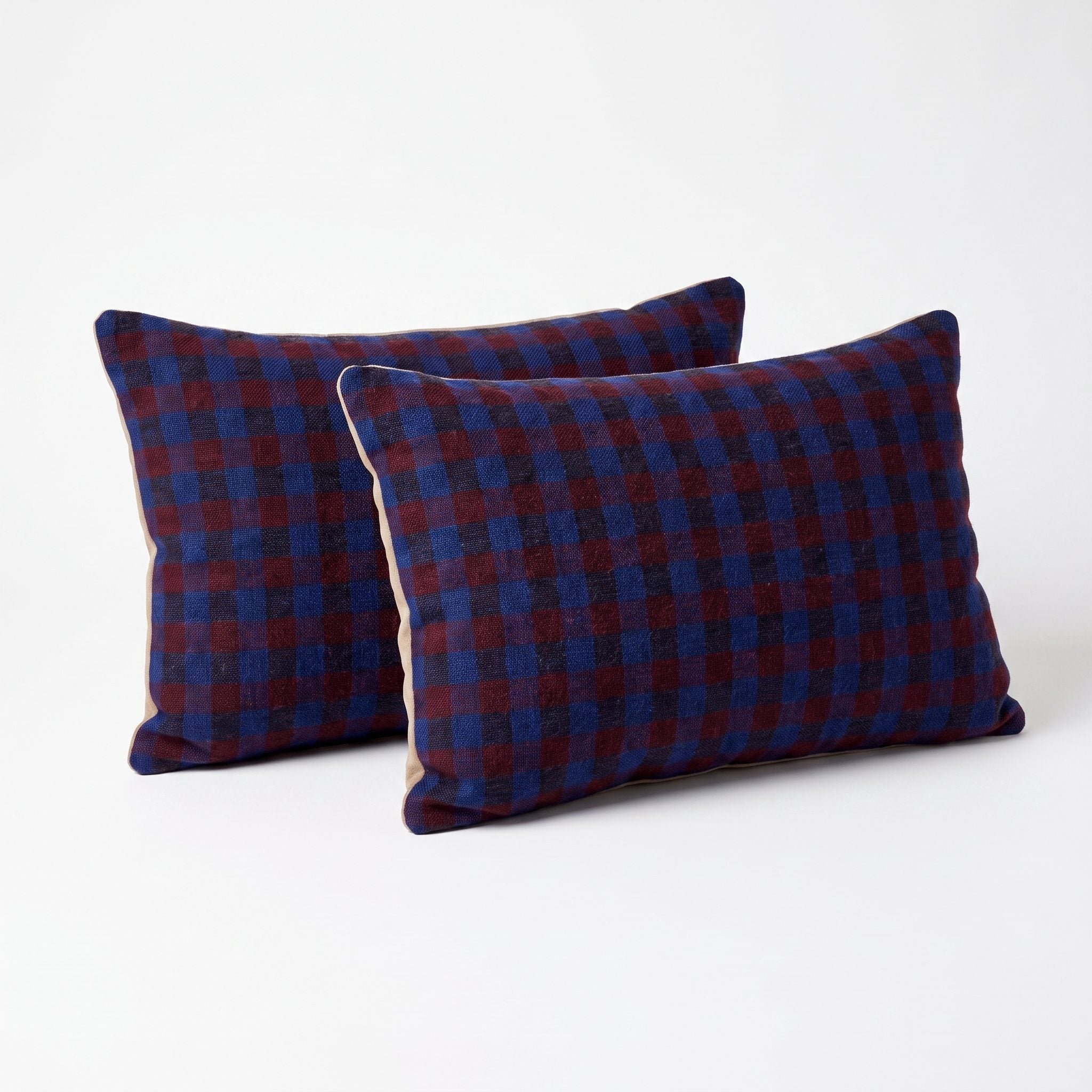 Turkish Rug Pillow Cover Set of 2 | 16'' x 24'' - right angle
