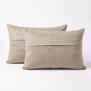 Turkish Rug Pillow Cover Set of 2 | 16'' x 24'' - back with hidden zipper