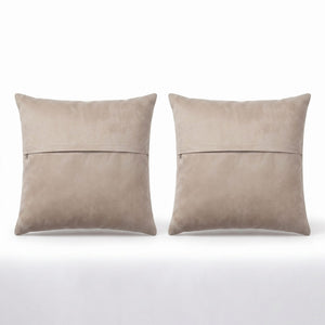 Turkish Rug Pillow Cover Set of 2 | 18'' x 20'' - back with hidden zipper