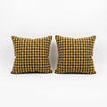 Turkish Rug Pillow Cover Set of 2 | 16'' x 16'' - front view