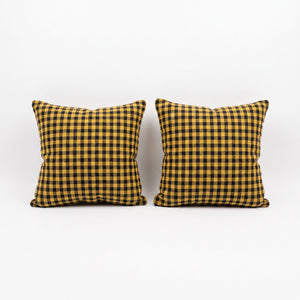 Turkish Rug Pillow Cover Set of 2 | 16'' x 16'' - front view