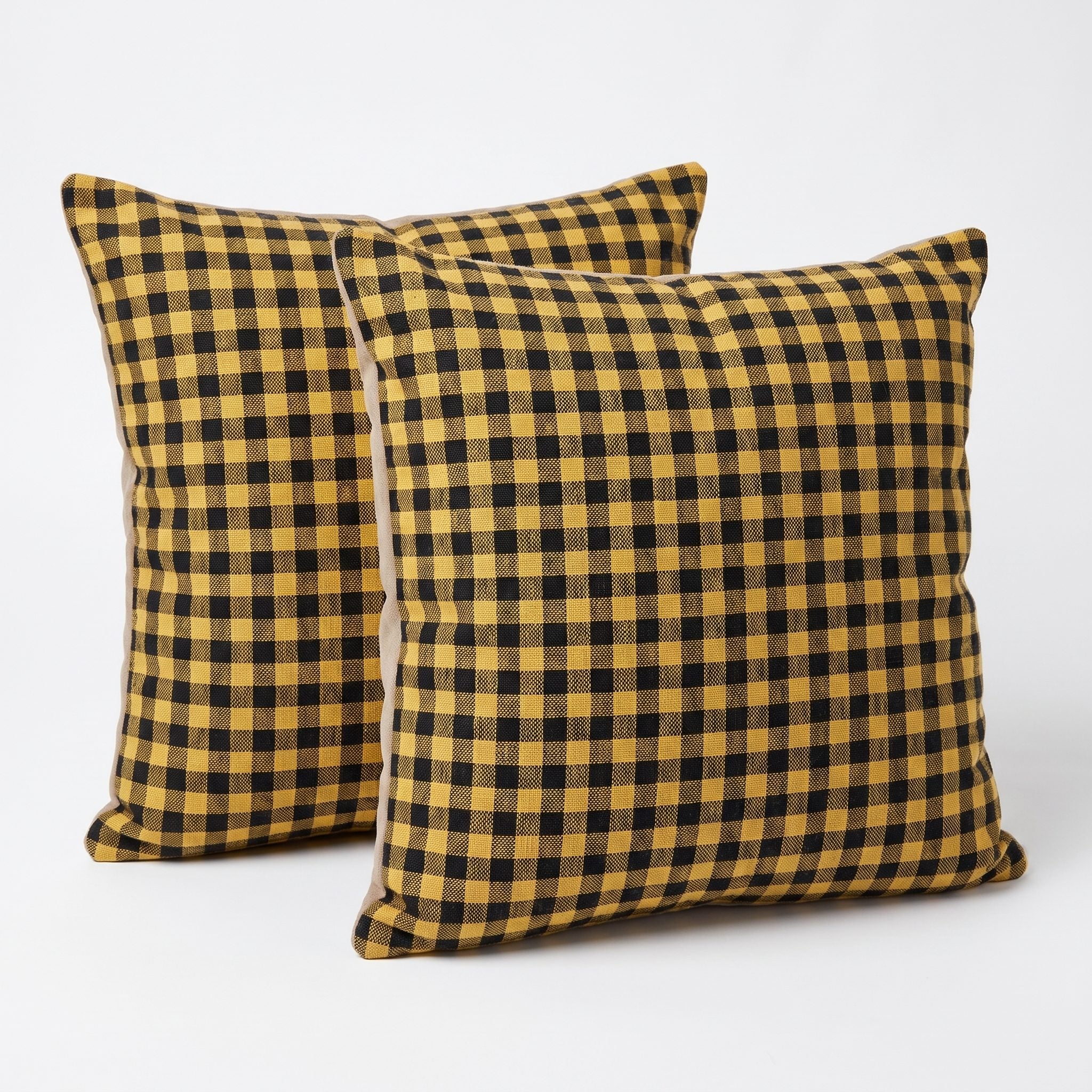 Turkish Rug Pillow Cover Set of 2 | 16'' x 16'' - right angle