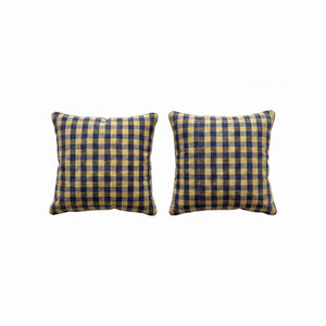 Turkish Rug Pillow Cover Set of 2 | 15'' x 16'' - front view