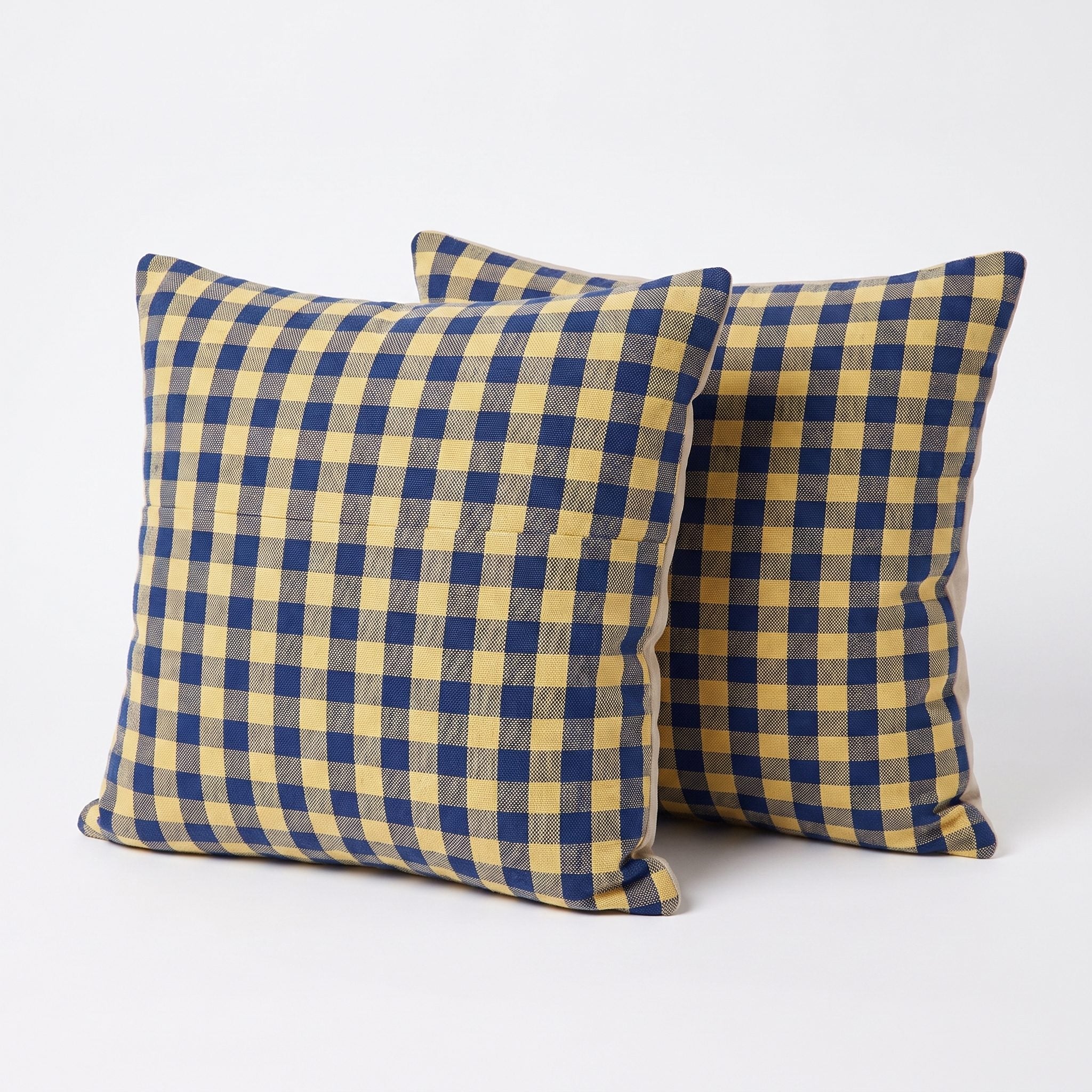 Turkish Rug Pillow Cover Set of 2 | 15'' x 16'' - left angle