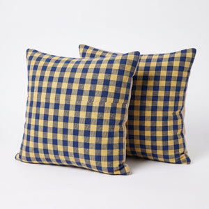 Turkish Rug Pillow Cover Set of 2 | 15'' x 16'' - left angle