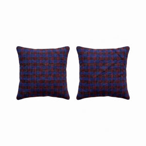 Turkish Rug Pillow Cover Set of 2 | 18'' x 20'' - front view