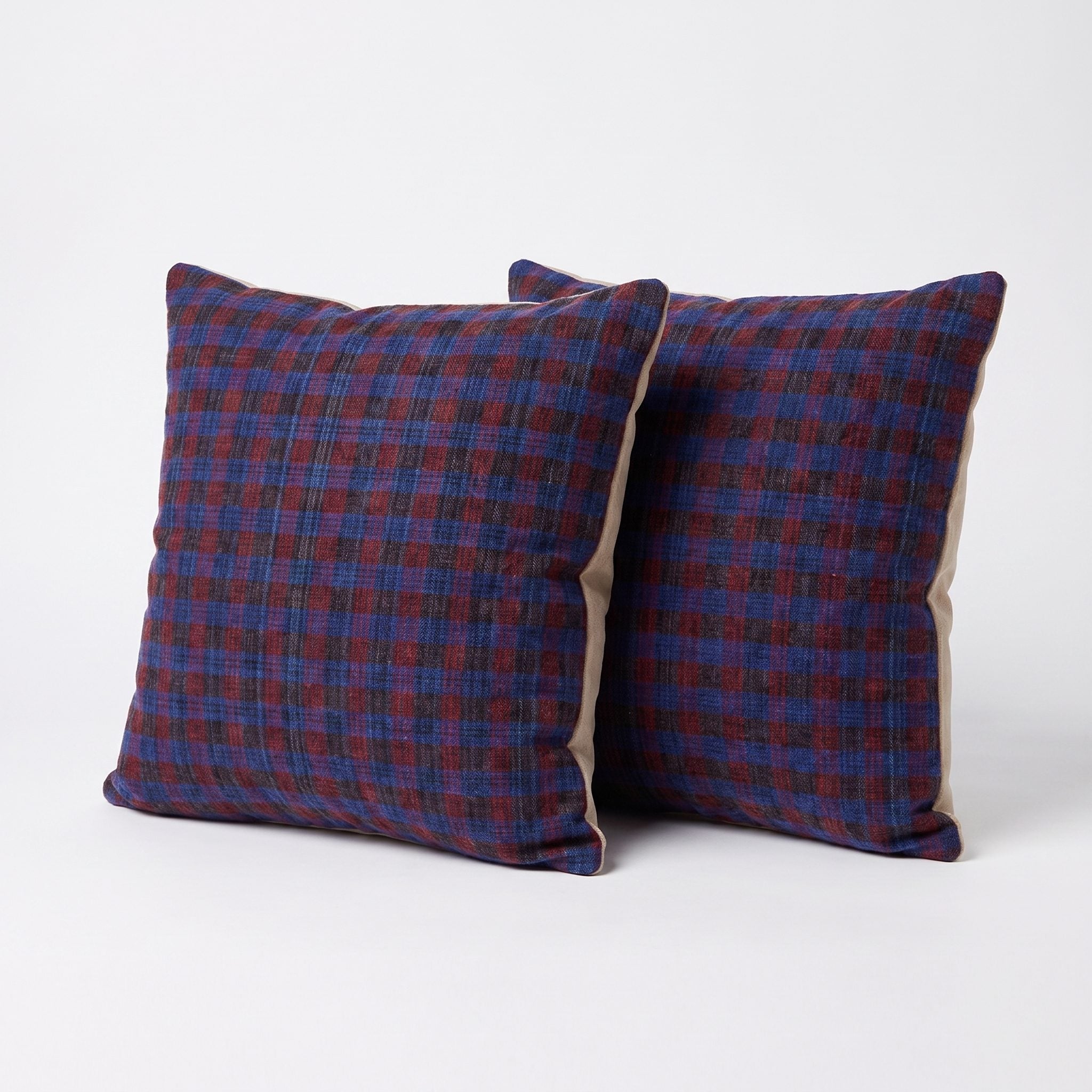 Turkish Rug Pillow Cover Set of 2 | 18'' x 20'' - left angle